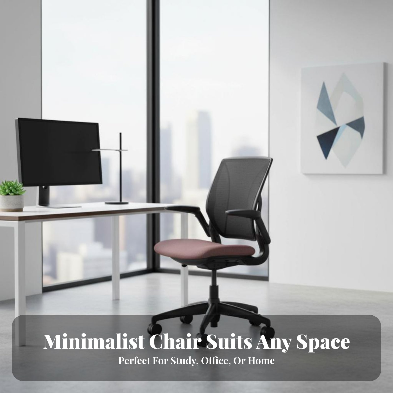 Office Furniture World - Ergonomic Mesh Chair Lumbar Support rotate