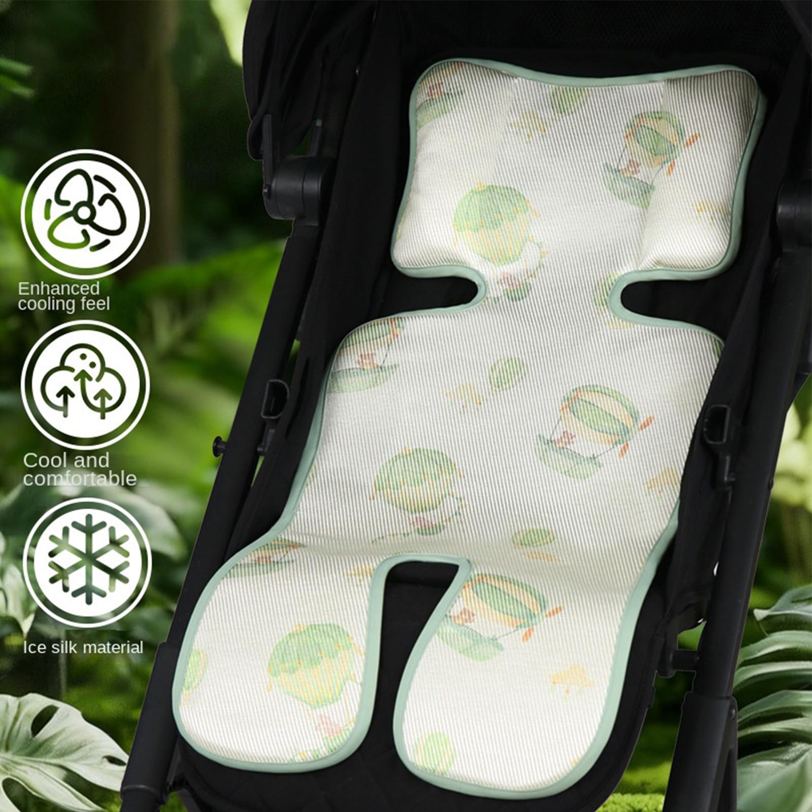 Visitor Chair Padded - Breathable Stroller Cooling Pad Adjustable Kid