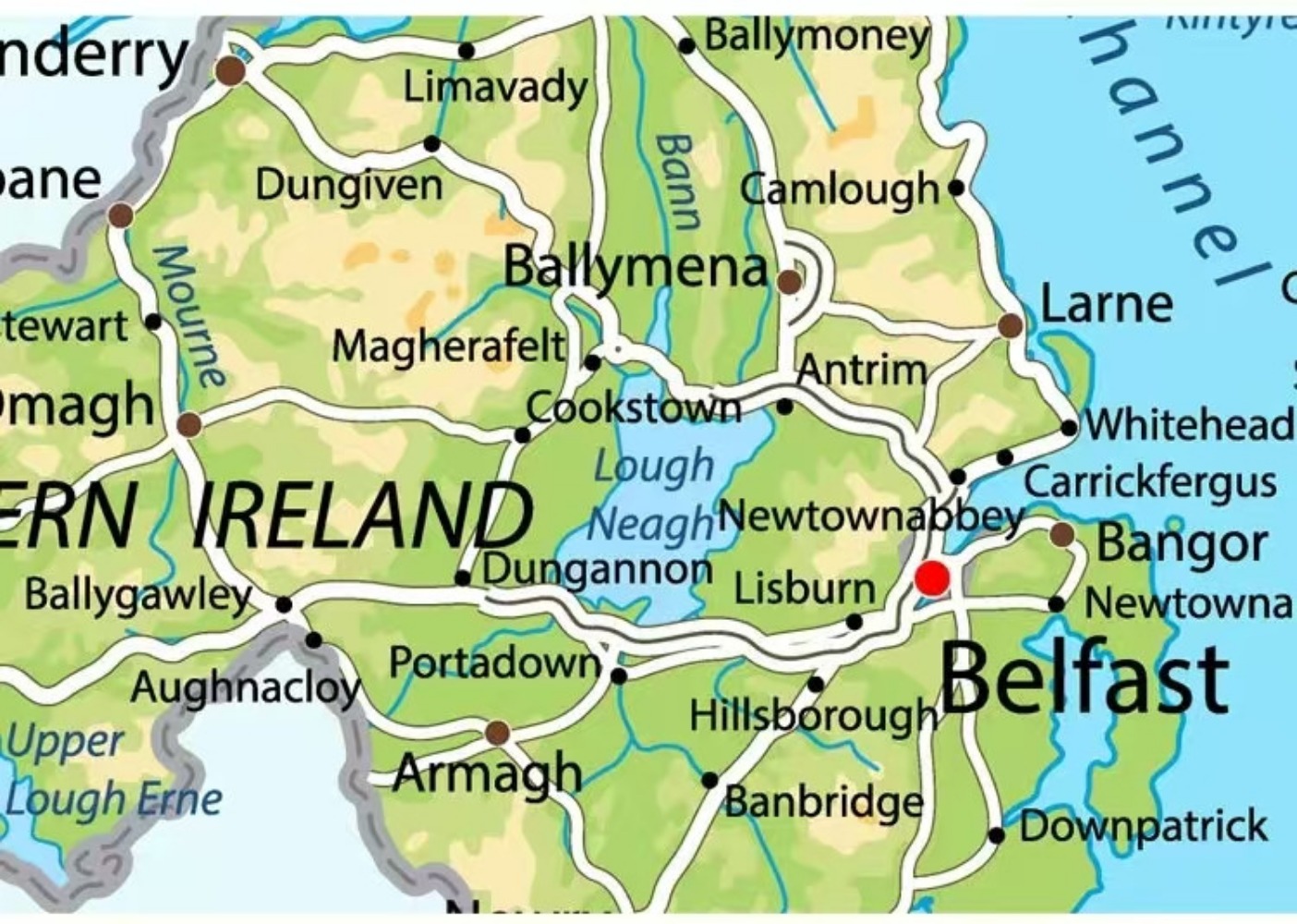 Large HD UK Map Posters Prints – обзор и цена Office Furniture Uk