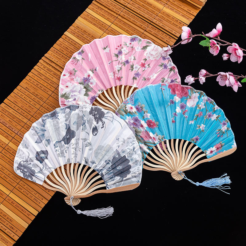 Hand Fold Fan Retro Adornment  – обзор и цена Room Divider Bamboo