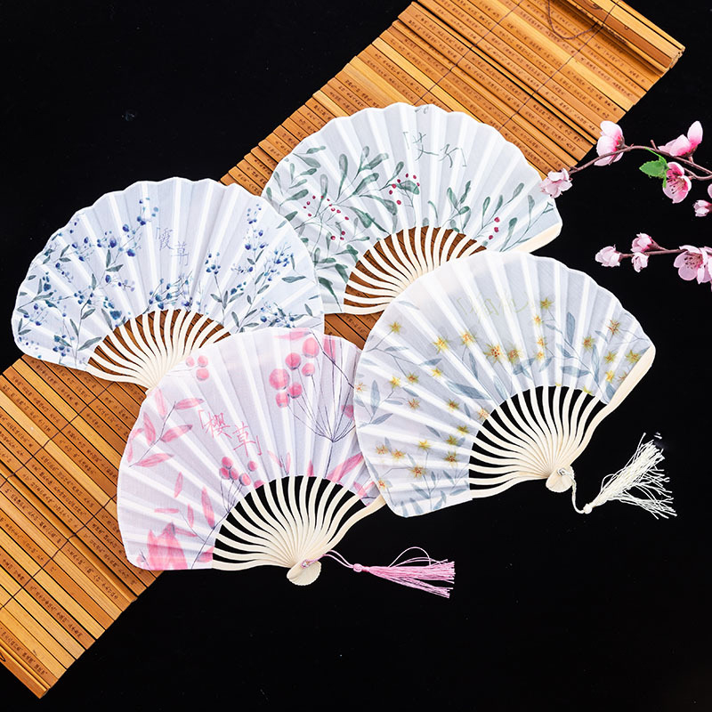 Hand Fold Fan Retro Adornment  – обзор и цена Room Divider Bamboo