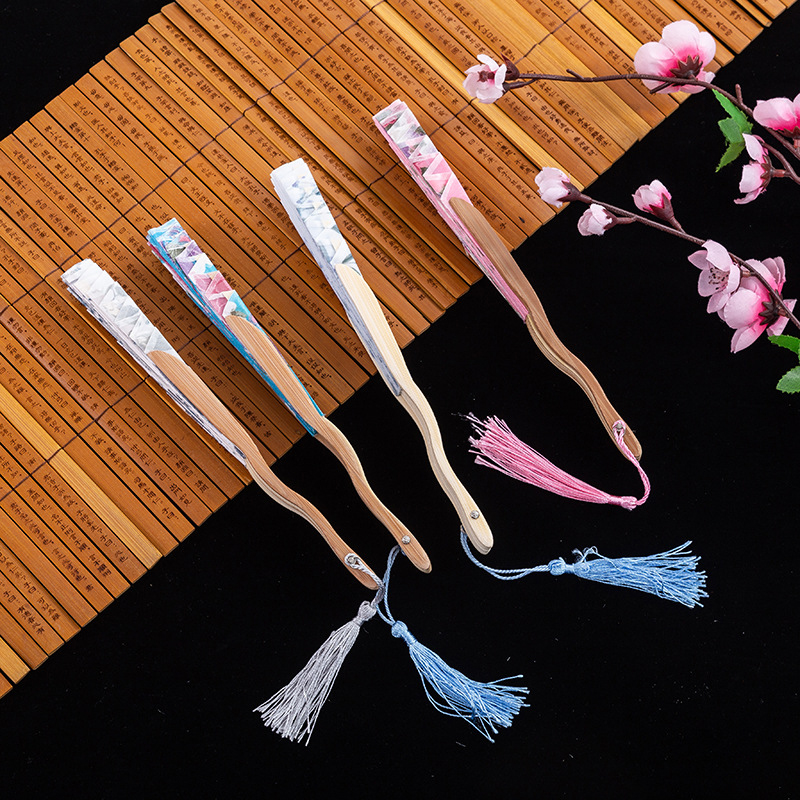 Hand Fold Fan Retro Adornment  – обзор и цена Room Divider Bamboo