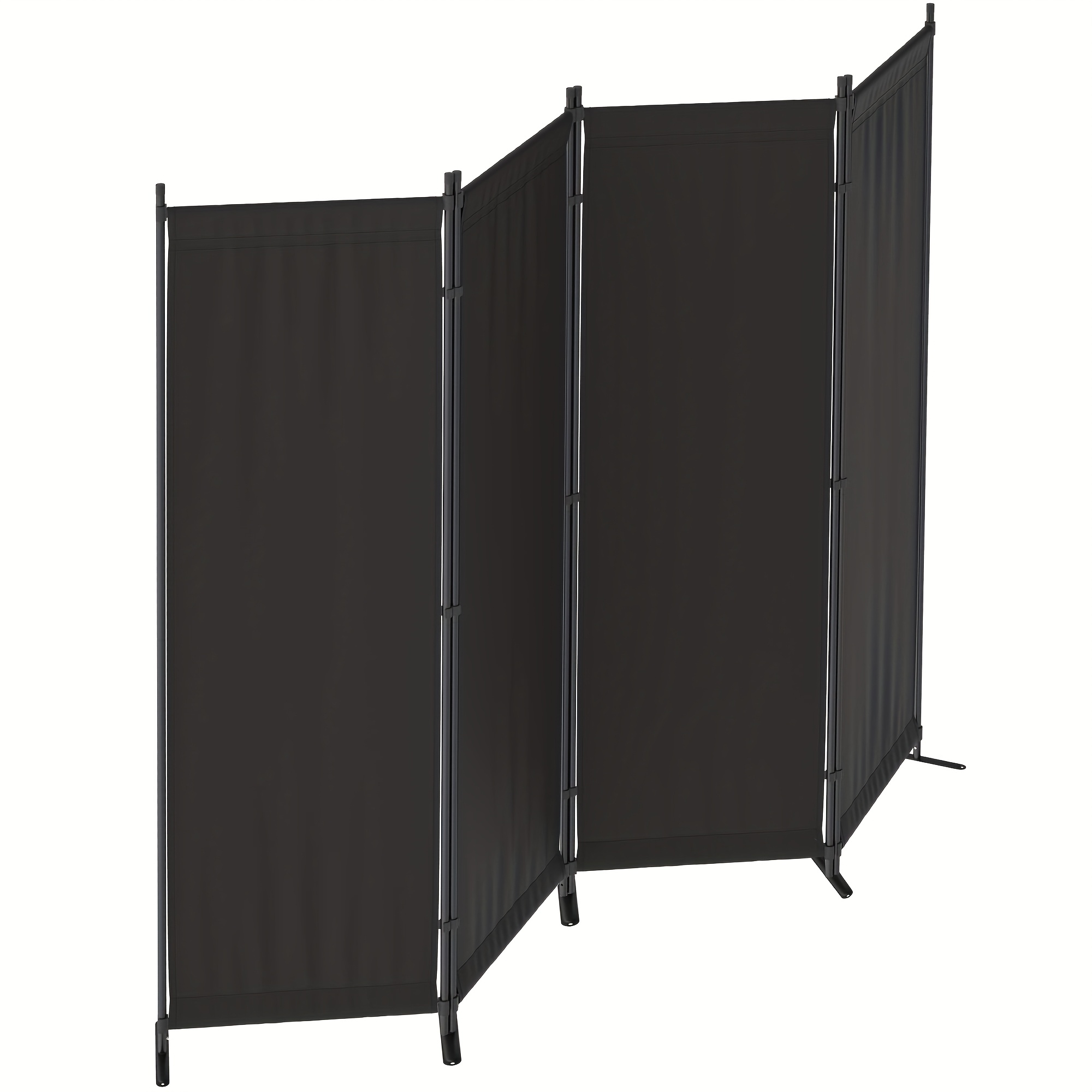 4-Panel Modern Black Privacy S – обзор и цена Room Divider Bamboo