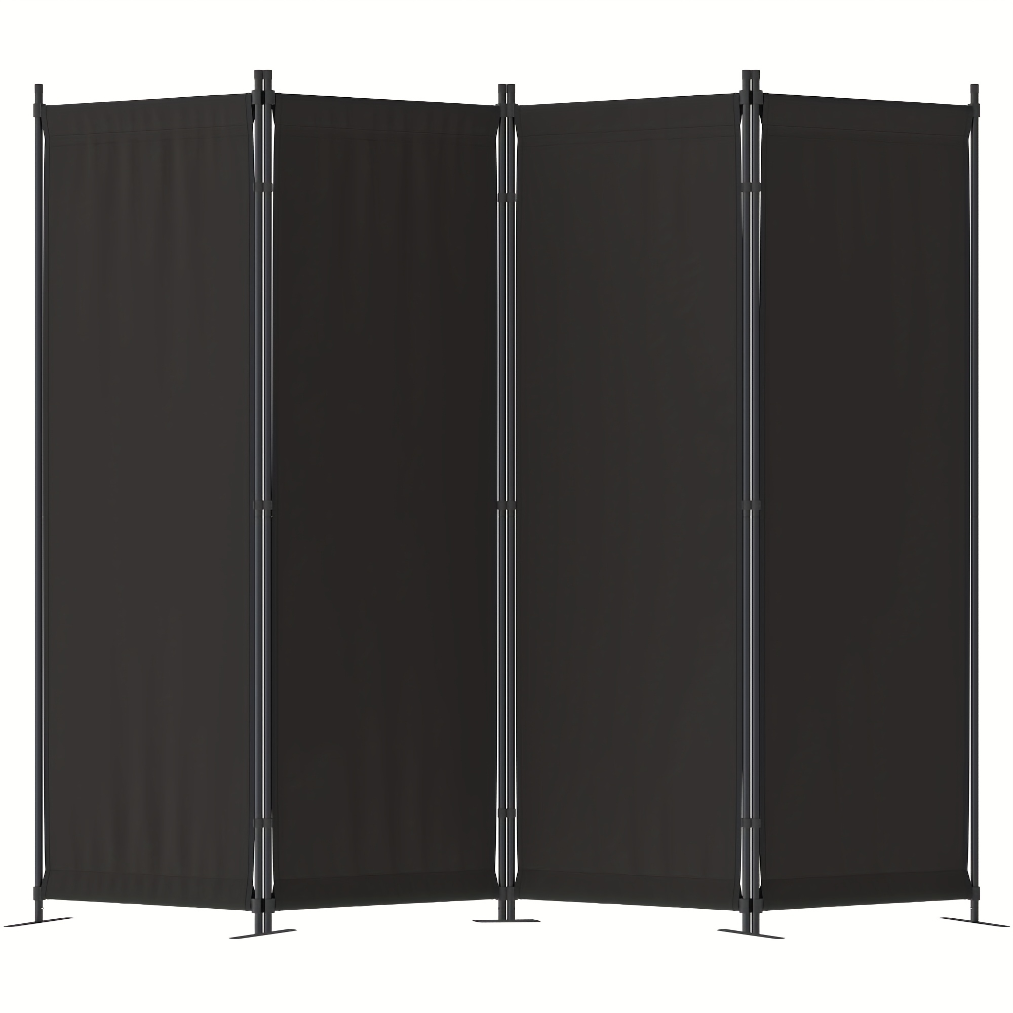 4-Panel Modern Black Privacy S – обзор и цена Room Divider Bamboo