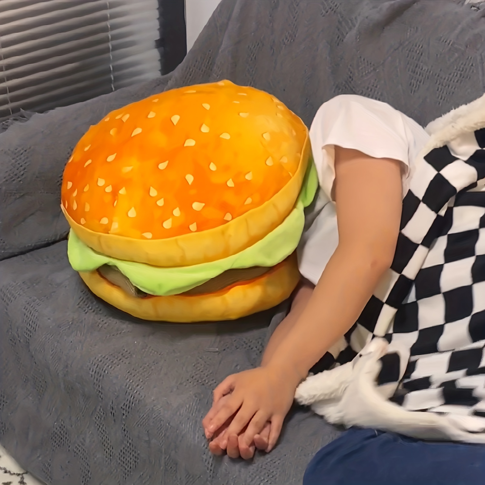 Realistic Burger Pillow Cushio – обзор и цена Visitor Chair Padded