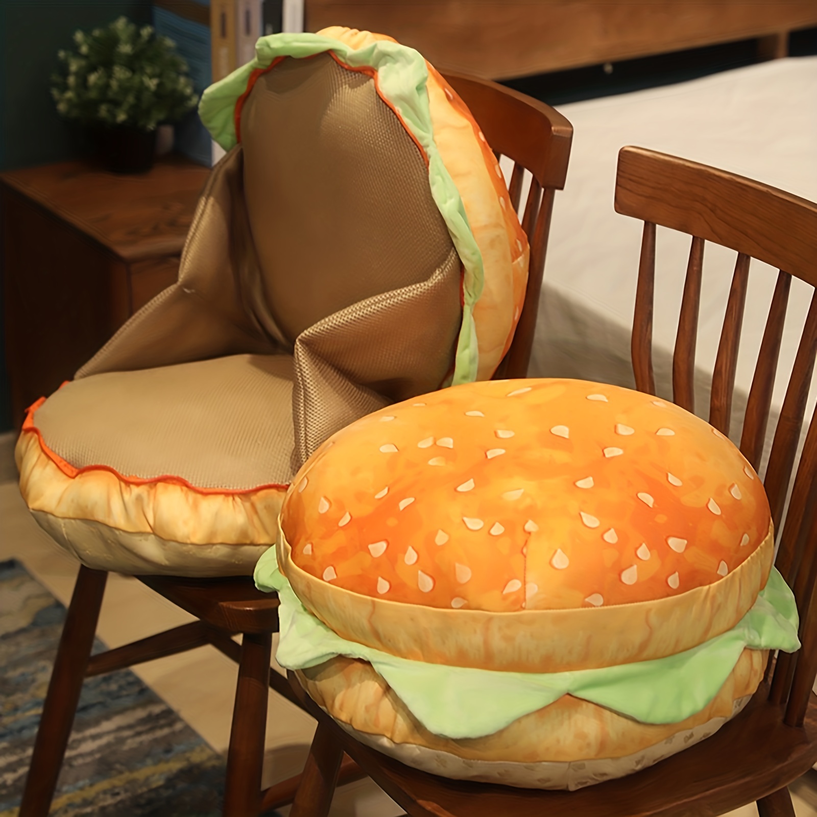 Realistic Burger Pillow Cushio – обзор и цена Visitor Chair Padded