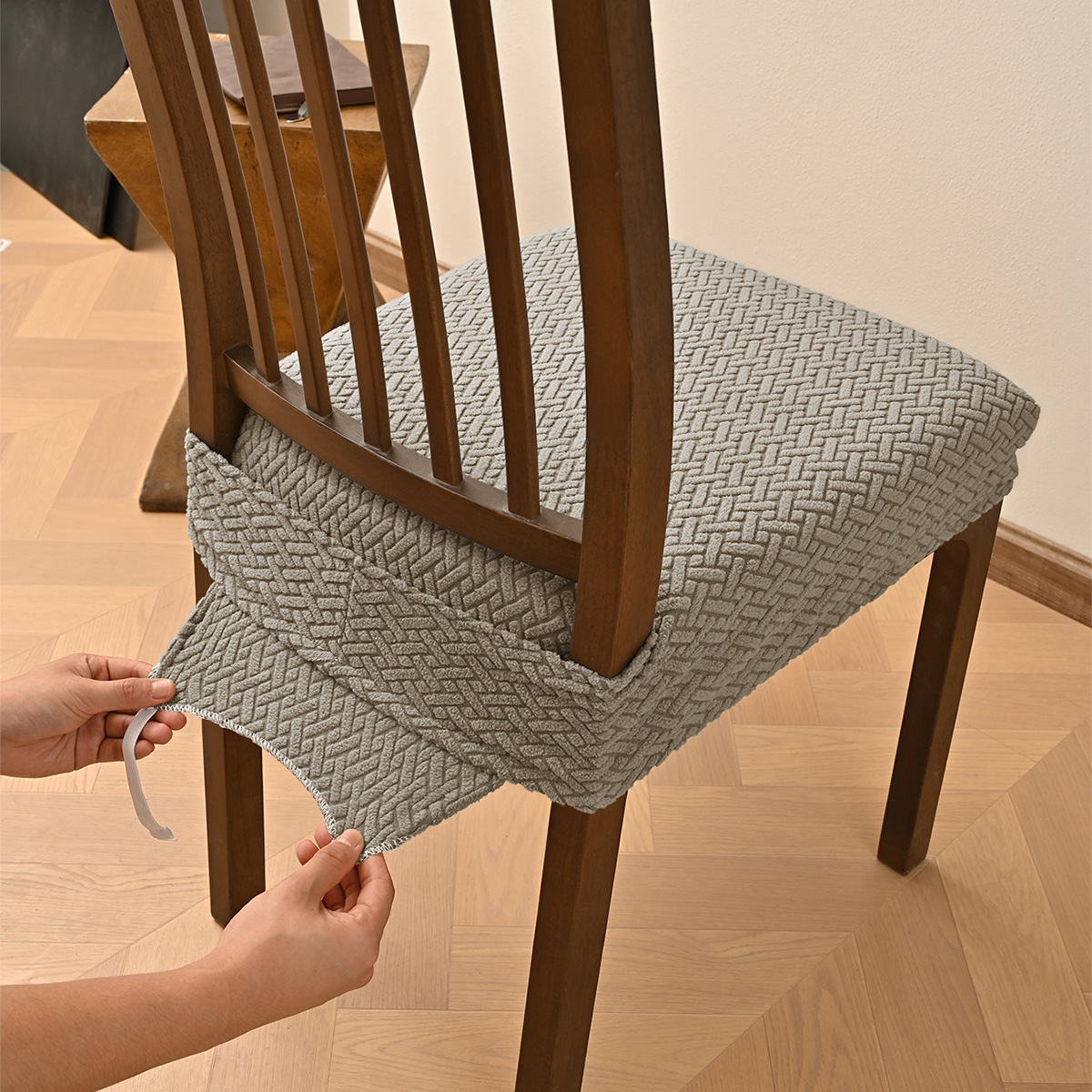 1pc/4pcs/6pcs Non-slip Striped – обзор и цена Visitor Chair Padded