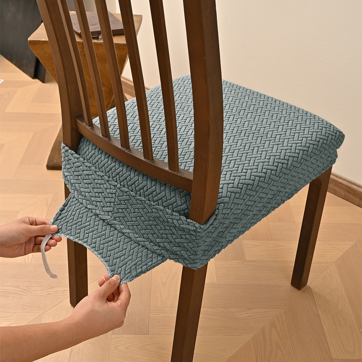 1pc/4pcs/6pcs Non-slip Striped – обзор и цена Visitor Chair Padded