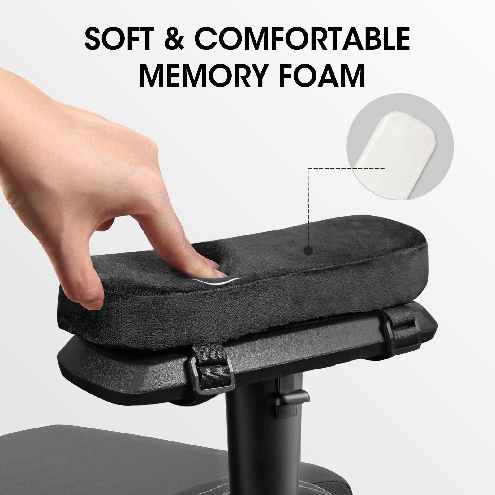2/4/8PCS Chair Armrest Pads Me – обзор и цена Visitor Chair Padded