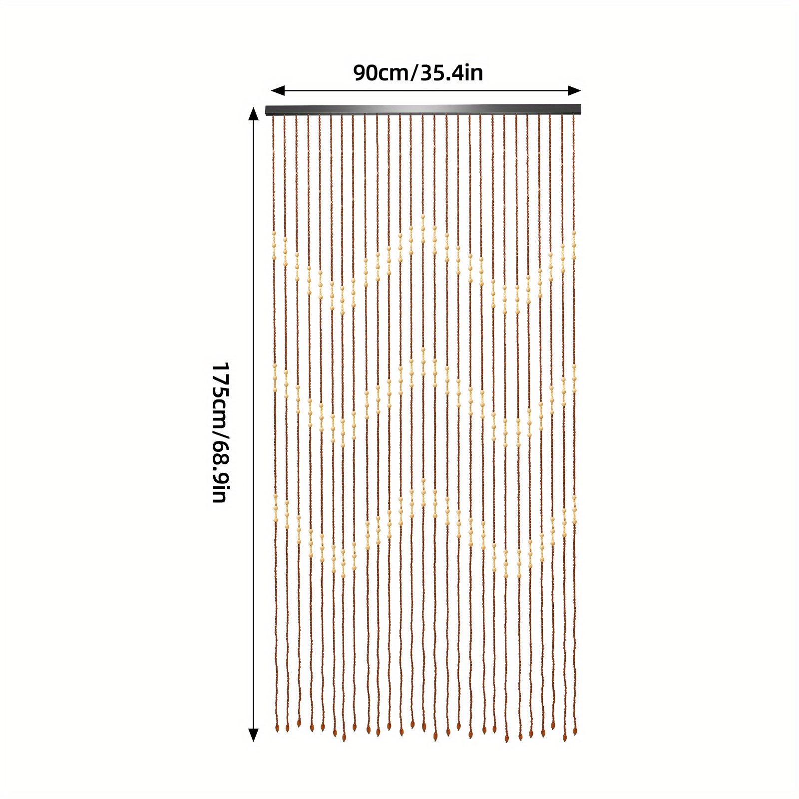 90cm*175cm*27 Vintage Wooden B – обзор и цена Room Divider Bamboo